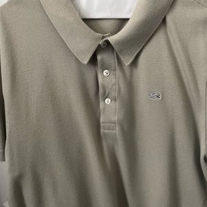 Short sleeved men’s Lacoste collared shirt